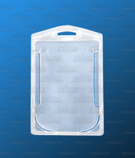 One Side Insert ID Card Holder